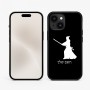 כיסוי בעיצוב אישי עם השם שלך לדגם - Apple iPhone 15 בעיצוב סמוראי
