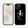 כיסוי בעיצוב אישי עם השם שלך לדגם - Apple iPhone 15 בעיצוב סקלטון