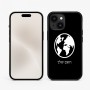 כיסוי בעיצוב אישי עם השם שלך לדגם - Apple iPhone 15 בעיצוב עולם