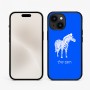 כיסוי בעיצוב אישי עם השם שלך לדגם - Apple iPhone 15 בעיצוב זברה