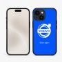 כיסוי בעיצוב אישי עם השם שלך לדגם - Apple iPhone 15 בעיצוב וולוו