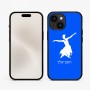כיסוי בעיצוב אישי עם השם שלך לדגם - Apple iPhone 15 בעיצוב בלרינה