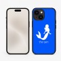כיסוי בעיצוב אישי עם השם שלך לדגם - Apple iPhone 15 בעיצוב בתולת ים - אישה