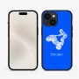 כיסוי בעיצוב אישי עם השם שלך לדגם - Apple iPhone 15 בעיצוב רוכב טרקטורונים