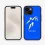 כיסוי בעיצוב אישי עם השם שלך לדגם - Apple iPhone 15 בעיצוב כדורסל אולימפי