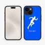 כיסוי בעיצוב אישי עם השם שלך לדגם - Apple iPhone 15 בעיצוב רץ
