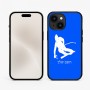כיסוי בעיצוב אישי עם השם שלך לדגם - Apple iPhone 15 בעיצוב סקי