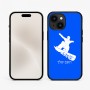 כיסוי בעיצוב אישי עם השם שלך לדגם - Apple iPhone 15 בעיצוב סנובורדיסט