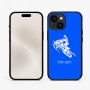 כיסוי בעיצוב אישי עם השם שלך לדגם - Apple iPhone 15 בעיצוב אופנוע שלג