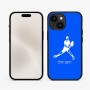 כיסוי בעיצוב אישי עם השם שלך לדגם - Apple iPhone 15 בעיצוב שחקן טניס