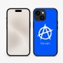 כיסוי בעיצוב אישי עם השם שלך לדגם - Apple iPhone 15 בעיצוב אנרכיה