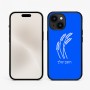 כיסוי בעיצוב אישי עם השם שלך לדגם - Apple iPhone 15 בעיצוב חיטה גלית זהב