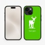 כיסוי בעיצוב אישי עם השם שלך לדגם - Apple iPhone 15 בעיצוב צבי