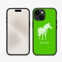 כיסוי בעיצוב אישי עם השם שלך לדגם - Apple iPhone 15 בעיצוב זברה