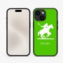 כיסוי בעיצוב אישי עם השם שלך לדגם - Apple iPhone 15 בעיצוב שחקן פולו - סוס