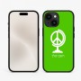 כיסוי בעיצוב אישי עם השם שלך לדגם - Apple iPhone 15 בעיצוב גלובוסי שלום