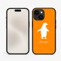 כיסוי בעיצוב אישי עם השם שלך לדגם - Apple iPhone 15 בעיצוב פינגווין