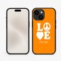 כיסוי בעיצוב אישי עם השם שלך לדגם - Apple iPhone 15 בעיצוב אהבה