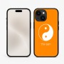 כיסוי בעיצוב אישי עם השם שלך לדגם - Apple iPhone 15 בעיצוב סמל יינג יאנג