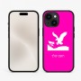 כיסוי בעיצוב אישי עם השם שלך לדגם - Apple iPhone 15 בעיצוב נשר אמריקאי