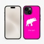 כיסוי בעיצוב אישי עם השם שלך לדגם - Apple iPhone 15 בעיצוב פיל