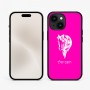 כיסוי בעיצוב אישי עם השם שלך לדגם - Apple iPhone 15 בעיצוב ראש סוס