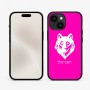 כיסוי בעיצוב אישי עם השם שלך לדגם - Apple iPhone 15 בעיצוב זאב