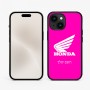 כיסוי בעיצוב אישי עם השם שלך לדגם - Apple iPhone 15 בעיצוב הונדה