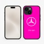 כיסוי בעיצוב אישי עם השם שלך לדגם - Apple iPhone 15 בעיצוב מרצדס-בנץ