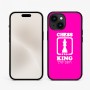 כיסוי בעיצוב אישי עם השם שלך לדגם - Apple iPhone 15 בעיצוב שחמט
