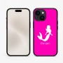 כיסוי בעיצוב אישי עם השם שלך לדגם - Apple iPhone 15 בעיצוב בתולת ים - אישה