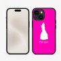 כיסוי בעיצוב אישי עם השם שלך לדגם - Apple iPhone 15 בעיצוב נסיכה