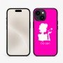 כיסוי בעיצוב אישי עם השם שלך לדגם - Apple iPhone 15 בעיצוב אהבת נשים