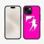 כיסוי בעיצוב אישי עם השם שלך לדגם - Apple iPhone 15 בעיצוב אישה רוקדת עם גבר
