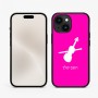 כיסוי בעיצוב אישי עם השם שלך לדגם - Apple iPhone 15 בעיצוב כינור