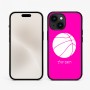 כיסוי בעיצוב אישי עם השם שלך לדגם - Apple iPhone 15 בעיצוב כדורסל