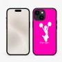 כיסוי בעיצוב אישי עם השם שלך לדגם - Apple iPhone 15 בעיצוב מעודדת