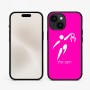 כיסוי בעיצוב אישי עם השם שלך לדגם - Apple iPhone 15 בעיצוב כדורסל אולימפי