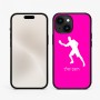 כיסוי בעיצוב אישי עם השם שלך לדגם - Apple iPhone 15 בעיצוב שחקן פינג פונג