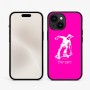 כיסוי בעיצוב אישי עם השם שלך לדגם - Apple iPhone 15 בעיצוב ילד סקייטבורד
