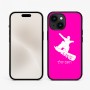 כיסוי בעיצוב אישי עם השם שלך לדגם - Apple iPhone 15 בעיצוב סנובורדיסט