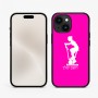 כיסוי בעיצוב אישי עם השם שלך לדגם - Apple iPhone 15 בעיצוב אימון ספינינג - אישה