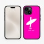 כיסוי בעיצוב אישי עם השם שלך לדגם - Apple iPhone 15 בעיצוב גלישה - גלישה