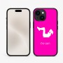 כיסוי בעיצוב אישי עם השם שלך לדגם - Apple iPhone 15 בעיצוב אישה מתאמנת