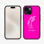 כיסוי בעיצוב אישי עם השם שלך לדגם - Apple iPhone 15 בעיצוב חיטה גלית זהב