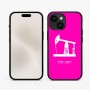 כיסוי בעיצוב אישי עם השם שלך לדגם - Apple iPhone 15 בעיצוב באר נפט