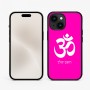כיסוי בעיצוב אישי עם השם שלך לדגם - Apple iPhone 15 בעיצוב סמל אום