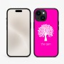 כיסוי בעיצוב אישי עם השם שלך לדגם - Apple iPhone 15 בעיצוב עץ