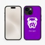 כיסוי בעיצוב אישי עם השם שלך לדגם - Apple iPhone 15 בעיצוב פרצוף בולדוג