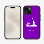 כיסוי בעיצוב אישי עם השם שלך לדגם - Apple iPhone 15 בעיצוב ג'ירפה באפריקה